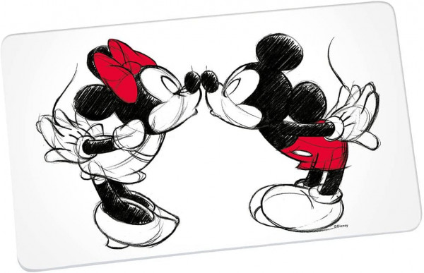 Disney - Mickey &amp; Minnie Kuss - Frühstücksbrettchen