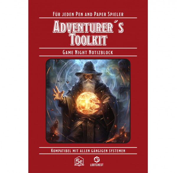 Pen and Paper - Adventurers Toolkit 50Blatt