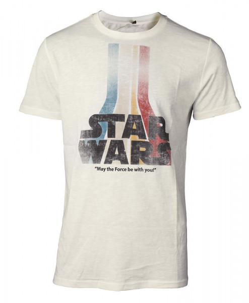 Star Wars - Retro Regenbogen Logo - T-Shirt