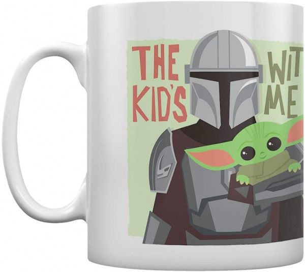 Star Wars - The Mandalorian - The Kids with Me Tasse