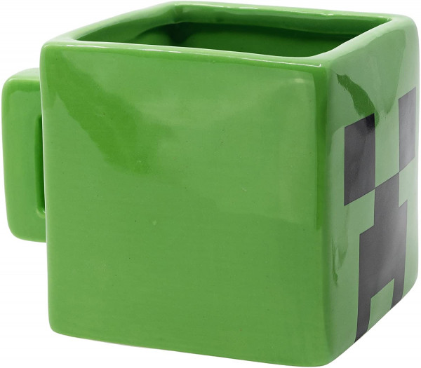 Minecraft - Creeper Kopf 3D Tasse