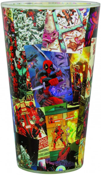 Marvel - Deadpool Comic Glas