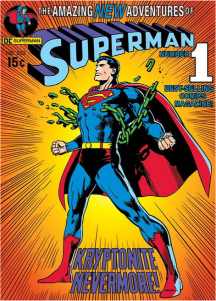 DC Comic - Superman - Postkarte
