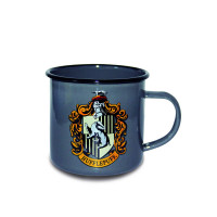 Harry Potter - Emaille Tasse - Hufflepuff Logo