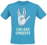 Star Trek - T-Shirt - Live Long & Prosper