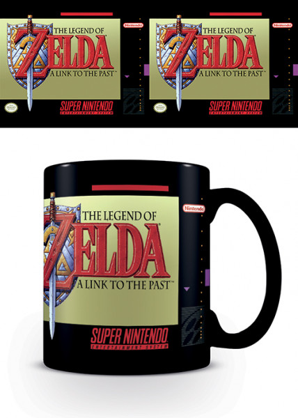 Nintendo - Super Nintendo Zelda Tasse Schwarz