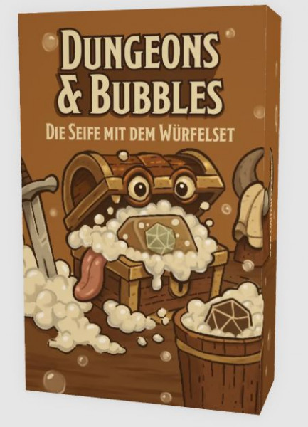Dungeons and Bubbles Seife mit Würfelset - Fantasy Scents