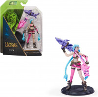 League of Legends Actionfigur von Jinx "Die Schießwütige" mit Accessoire Waffen. Top-Produkte für Geeks und Nerds online kaufen.