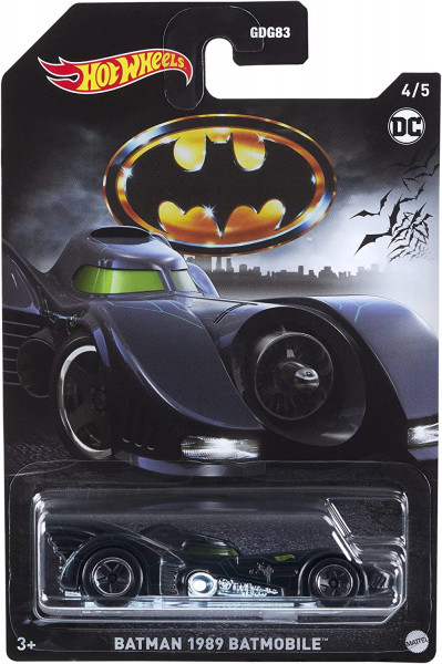 DC Universe - Hot Wheels Batman 1989 Batmobile