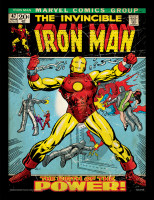 Marvel Comics - Iron Man - Gerahmtes Bild