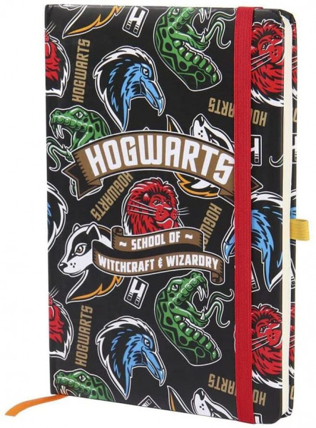 Harry Potter - Hogwarts School of Witchcraft &amp; Wizardry A5 Notizbuch
