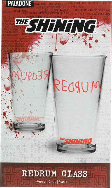 The Shining - Redrum - Trinkglas
