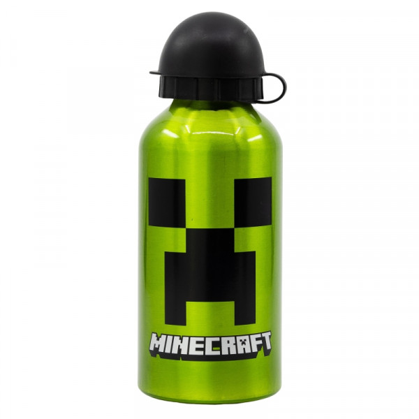 Minecraft - Crepper - Alu-Trinkflasche