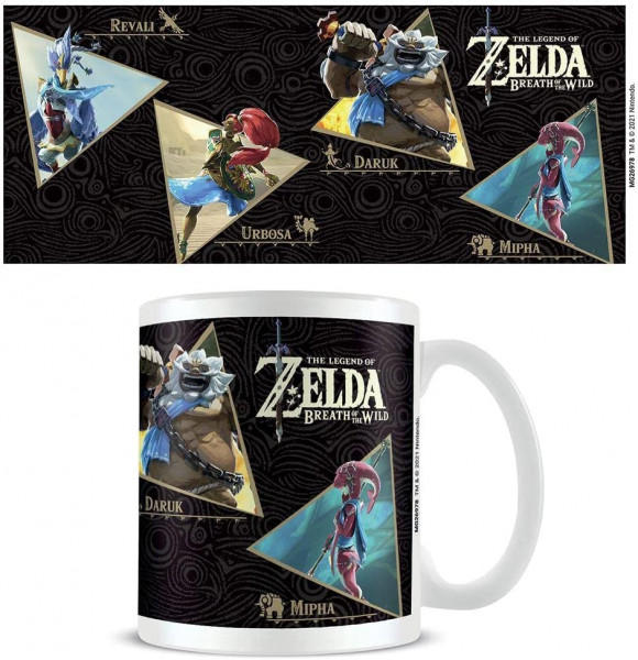 Zelda: Breath of the Wild - Champions - Tasse