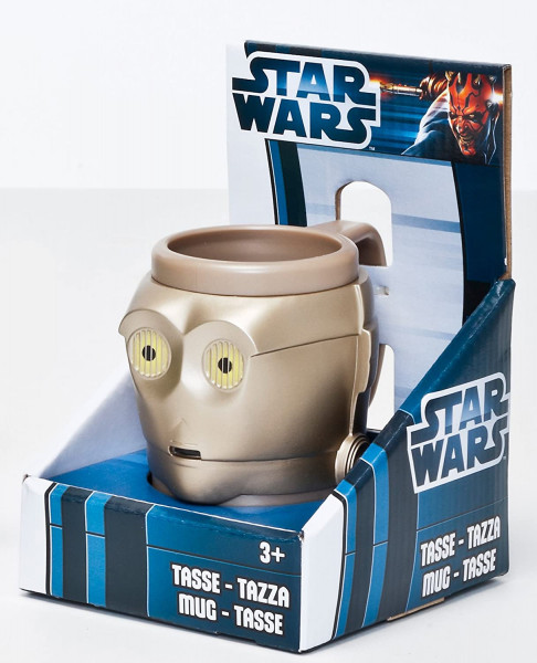 Star Wars - C3PO - 3D Plastiktasse