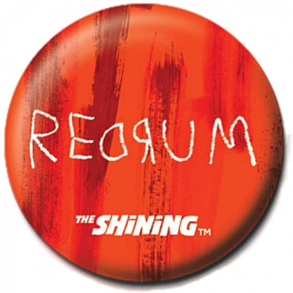The Shining - Redrum Logo - Button