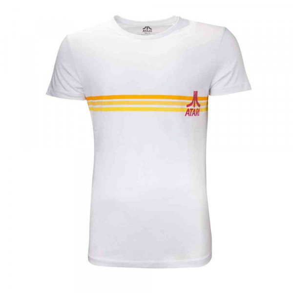 Atari - Striped Logo - T-Shirt
