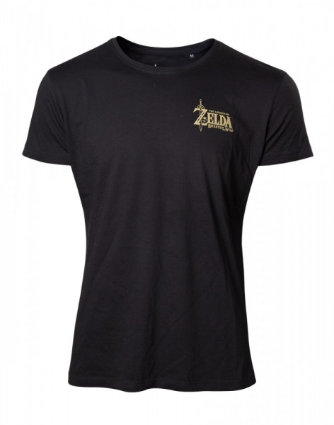 Zelda - Breath of the Wild - (Logo/Gold) T-Shirt