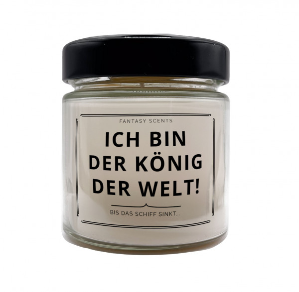 Fantasy-Scents &quot;Ich bin der König der Welt!&quot; Duftkerze