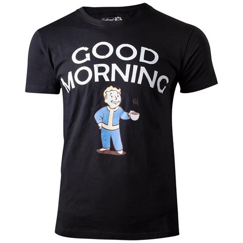 Fallout Vault Boy - Good Morning - T-Shirt