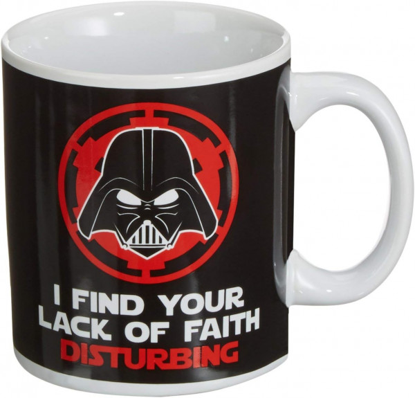 Star Wars - &quot;I find your lack of faith disturbing&quot; Tasse