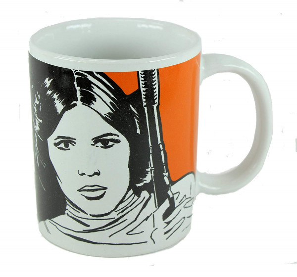 Star Wars - Tasse Retro (Han Solo/Prinzessin Leia)