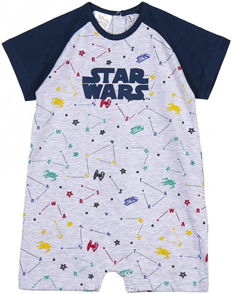 Star Wars - Kurzarm Baby Strampler