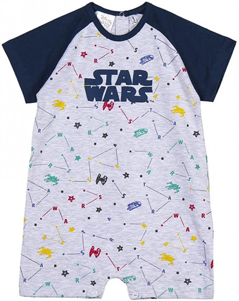 Star Wars - Kurzarm Baby Strampler