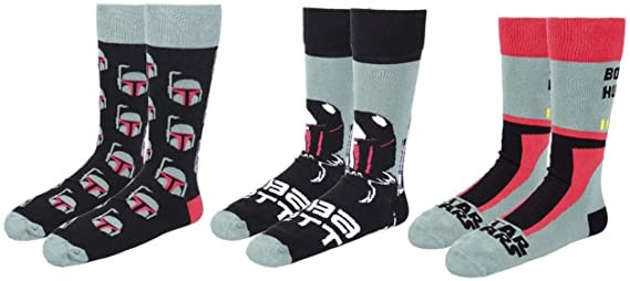 Star Wars - Bounty Hunter Socken (3 Paar) Größe 40/46