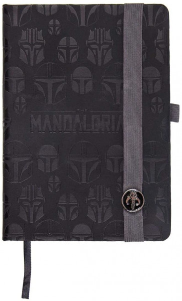 Star Wars - The Mandalorian Geprägtes Premium A5 Notizbuch