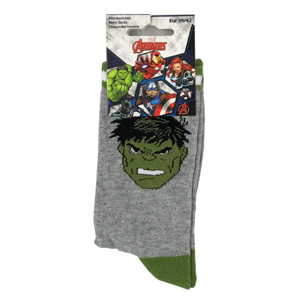 Marvel - Hulk Socken - grau