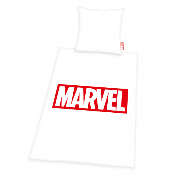 Marvel - Bettwäsche (Weiß)