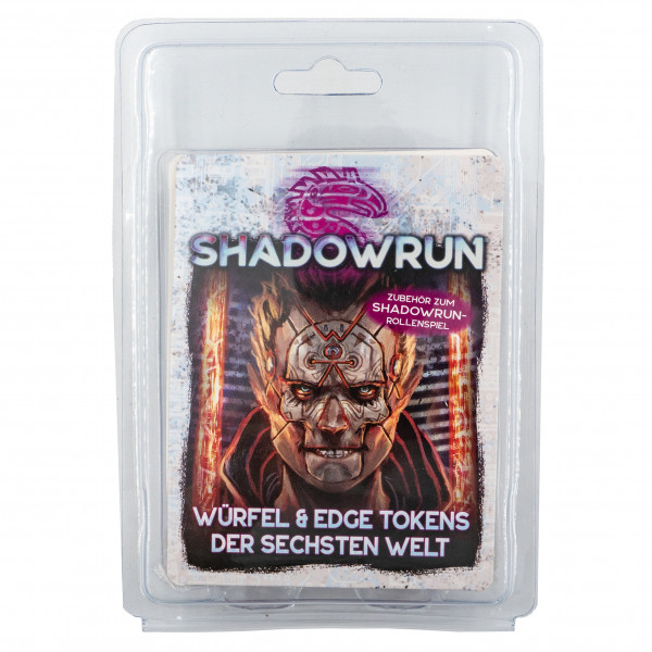 Shadowrun: Würfel &amp; Edge Tokens der Sechsten Welt