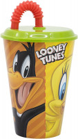 Looney Tunes - Trinkbecher mit Strohhalm