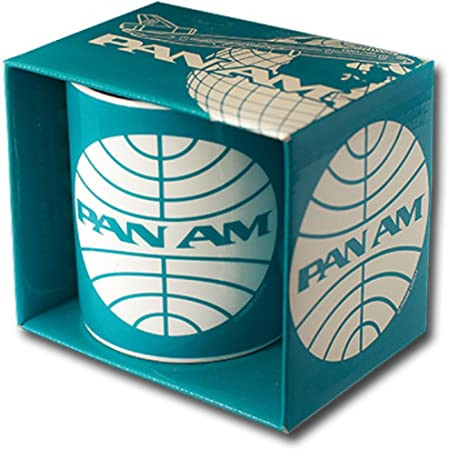 Pan American Tasse - Mehrfarbig - Pan Am Logo - Retro