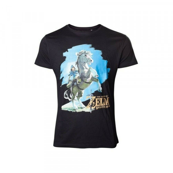 The Legend Of Zelda - Link on Horse - T-Shirt