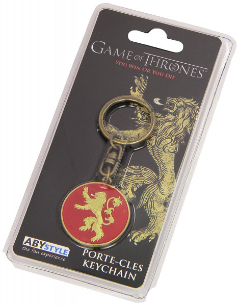 Game of Thrones - Lannister Metall Schlüsselanhänger
