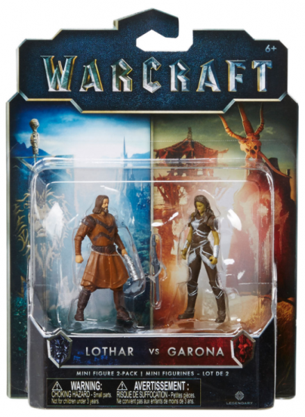 Warcraft - Lothar vs. Garona - Figur