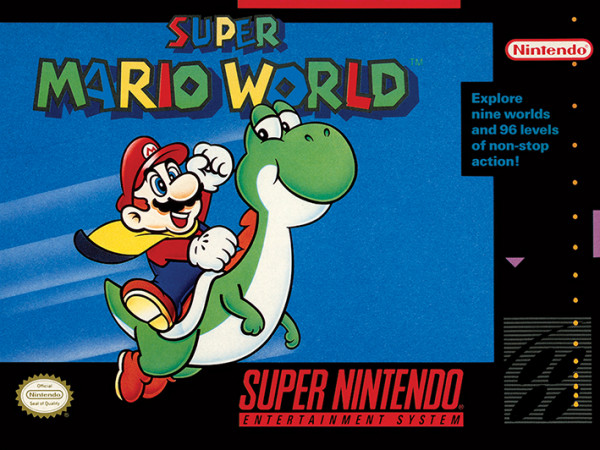 Nintendo - Super Mario World - Deko Schild