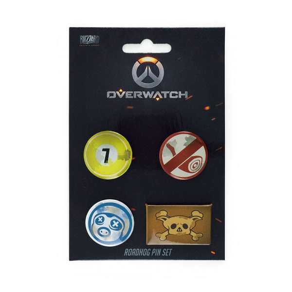 Blizzard Overwatch-Pin Set Roadhog