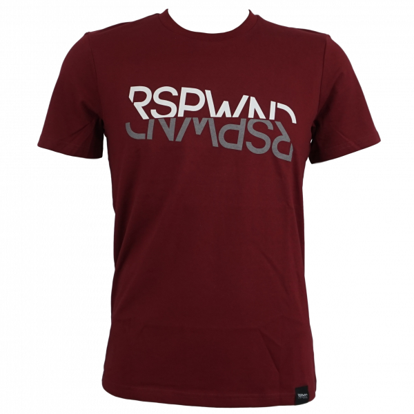 RSPWND - T-Shirt - Mirrored (Dunkelrot)