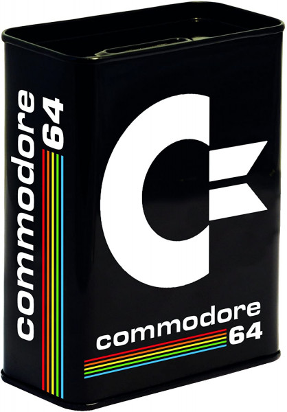 Commodore - Spardose Blech