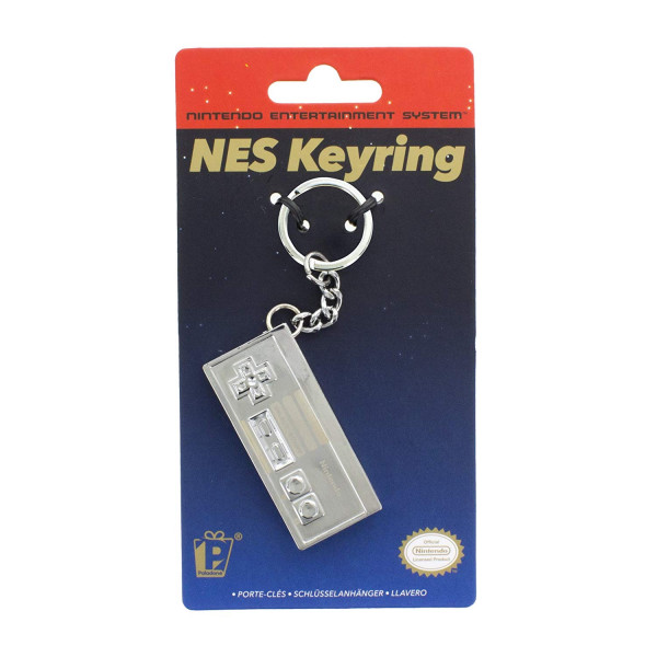 Nintendo - NES-Controller Metall Schlüsselanhänger