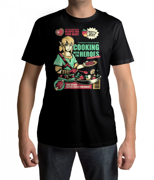 lootchest T-Shirt - Cooking with the Heroes