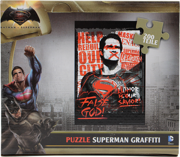 DC Universe - Batman V Superman - Puzzle Superman Graffiti