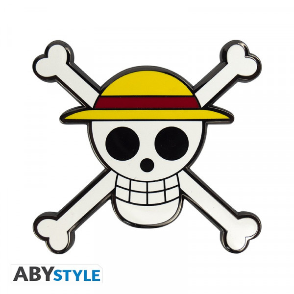 One Piece - Strohhut Skull Magnet