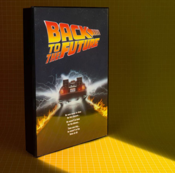 Zurück in die Zukunft - Delorean - Poster Lampe