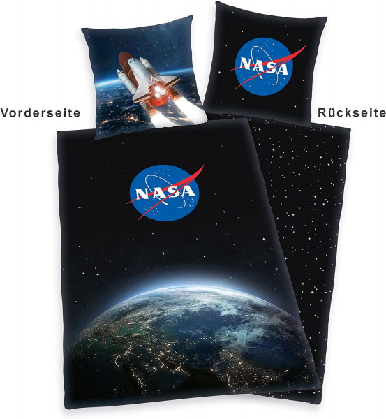 NASA - Weltall - Bettwäsche Set