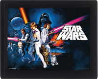 Star Wars - gerahmtes 3D Bild Collectors Edition