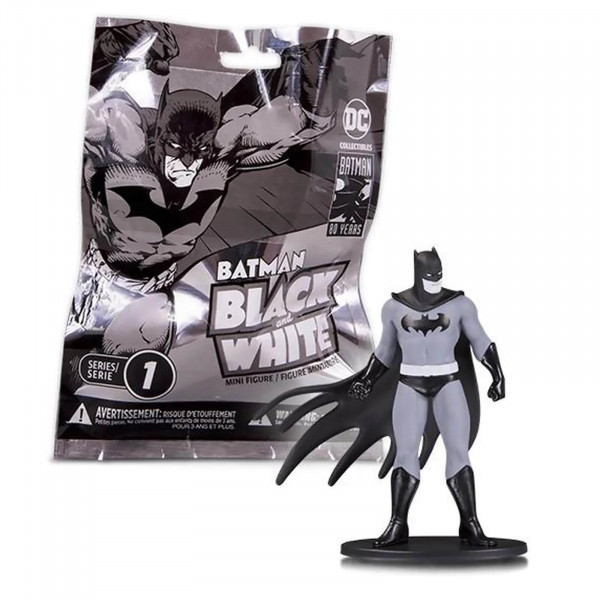 DC - Collectibles Batman Mini-Figuren / Black &amp; White (Serie 1)